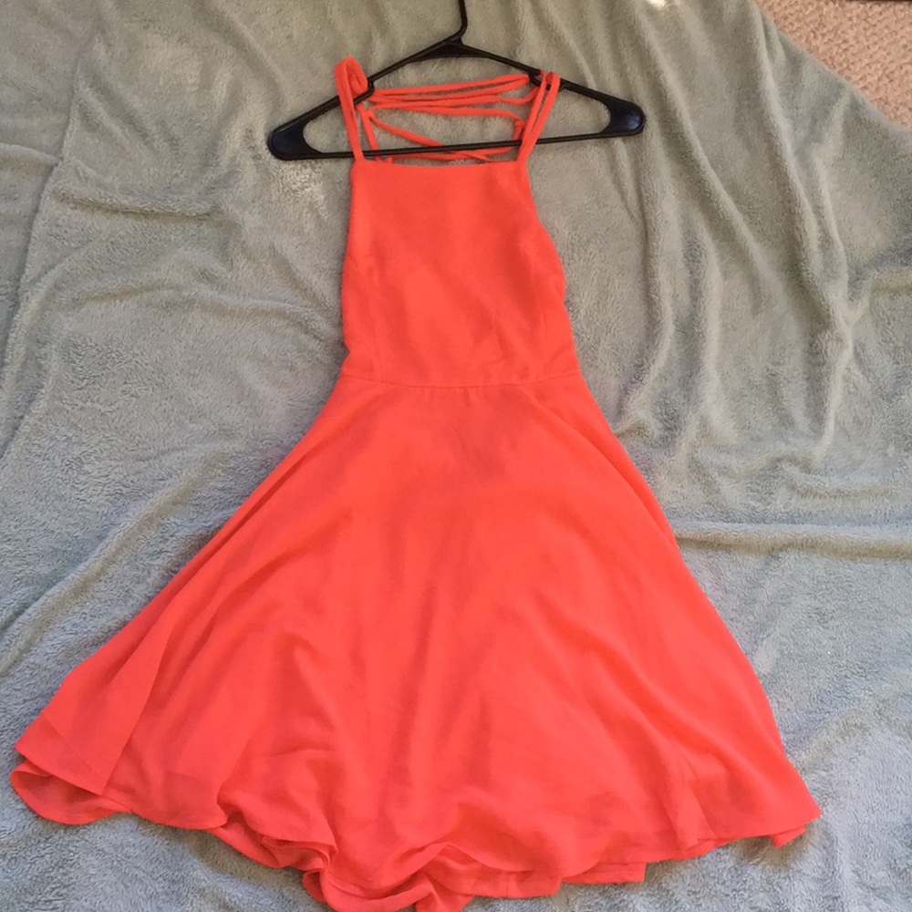 NWT Lulu’s coral dress - Picture 3 of 7